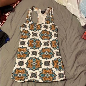 Patterned tank top